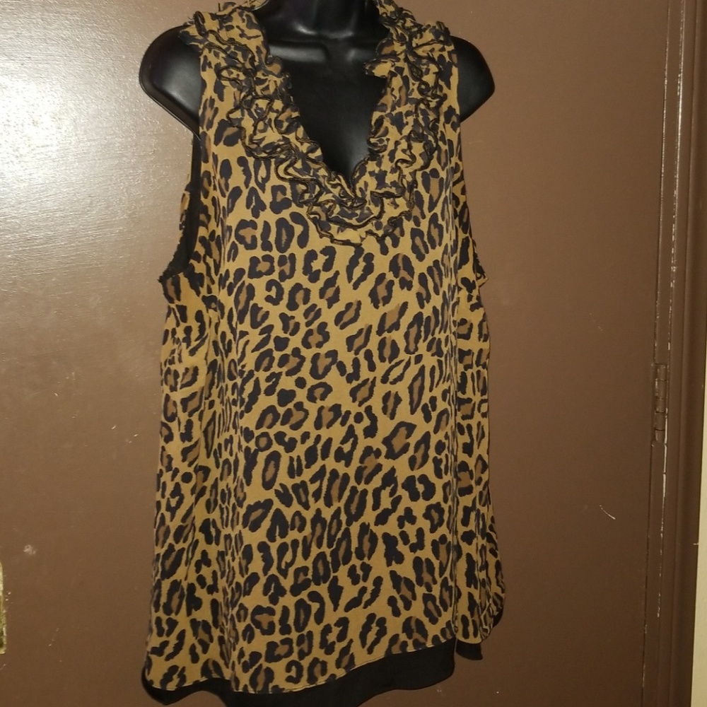 Cheetah print Blouse